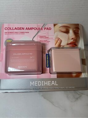 Mediheal Collagen Ampoule Pad - Daily Toner Pads. New ( 200 Pads)